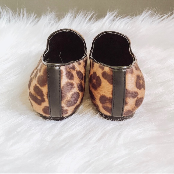 NINE WEST Leopard Print Loafers Shoes Size 6.5 - Picture 3 of 8